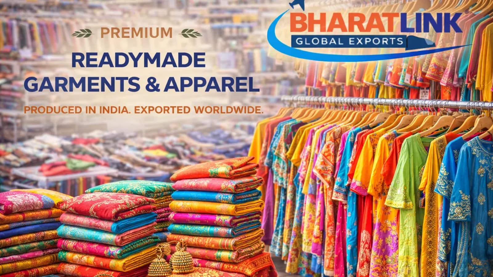 Export-ready readymade garments and apparel